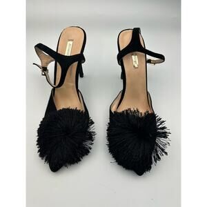 Black Buonarotti Suede Stiletto UK 39 / US size 8 Heel 4.5 inches